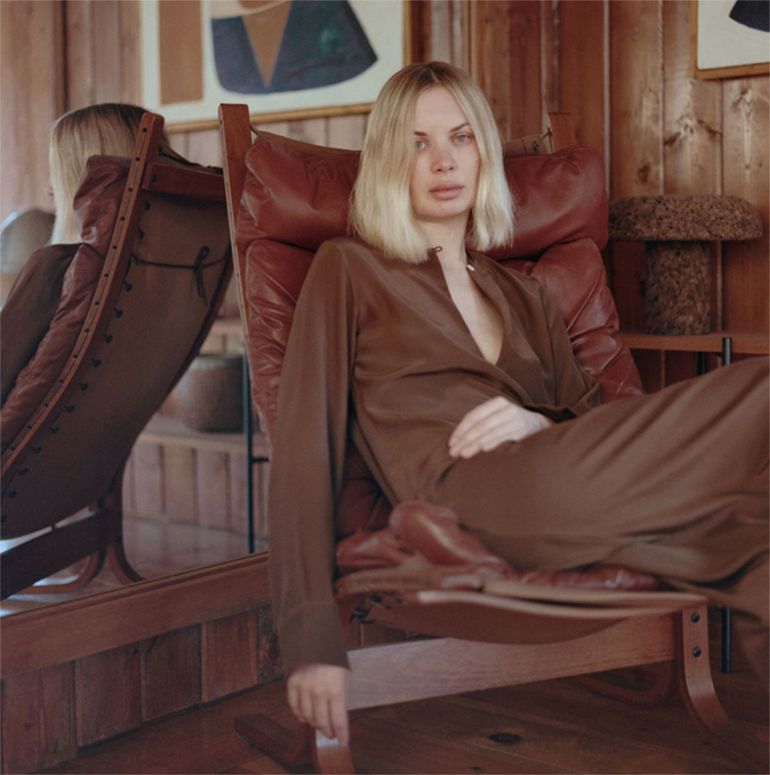 Model and poet, Kate Parfet